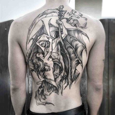 Angel of Death Tattoo | Best Tattoo Ideas Gallery