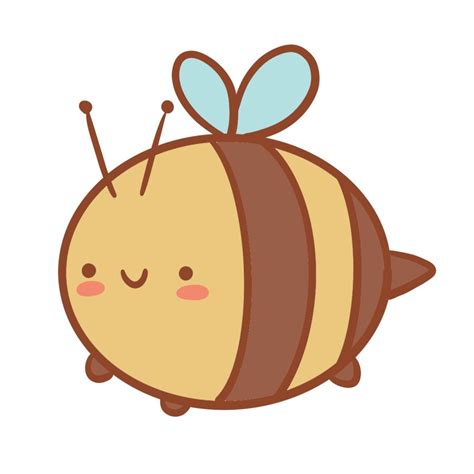 Cute Bee Drawing