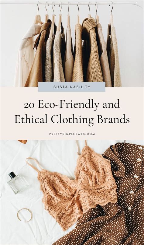 20 Eco-Friendly & Ethical Clothing Brands You’ll Love | Clothes for Women | Ethical fashion ...