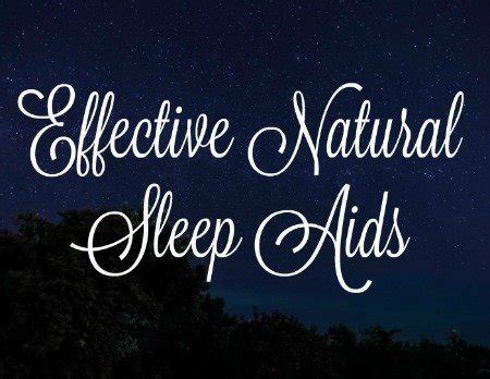 Effective Natural Sleep Aids ~ | The Farmer's Lamp