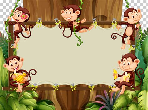 Free Monkey Border Cliparts, Download Free Monkey Border Cliparts png ...