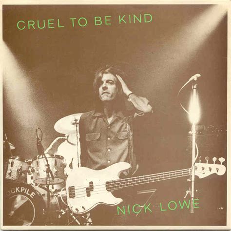 Nick Lowe - Cruel To Be Kind - Vinyl Clocks