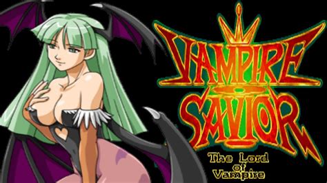 Vampire Savior: The Lord of Vampire | ARCADE | Morrigan Aensland PLAYTHROUGH - YouTube