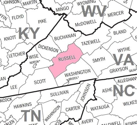 Russell County, Virginia | Learn | FamilySearch.org | Russell county ...