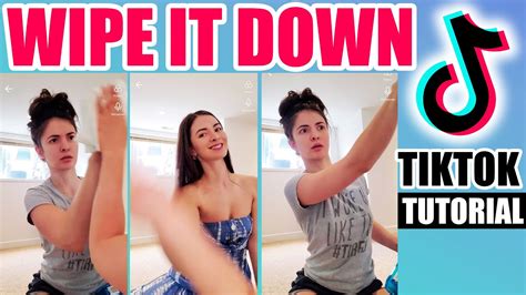 Wipe It Down TikTok Tutorial - EASY - YouTube