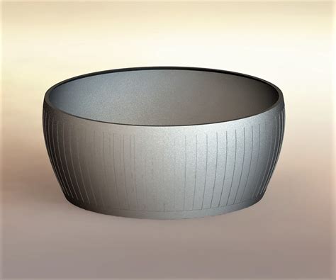 Wide plant pot, simple design by Alex | Download free STL model ...