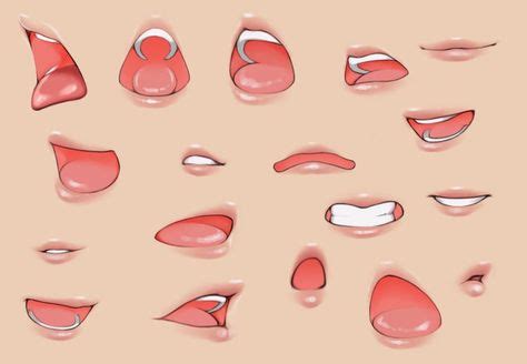 41 ideas de Bocas de anime | bocas de anime, dibujos de labios, como dibujar boca