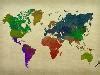 'World Map Watercolor' Prints | AllPosters.com