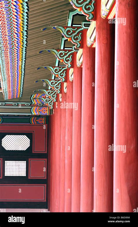 Gyeongbokgung Palace, South Korea, Seoul Stock Photo - Alamy