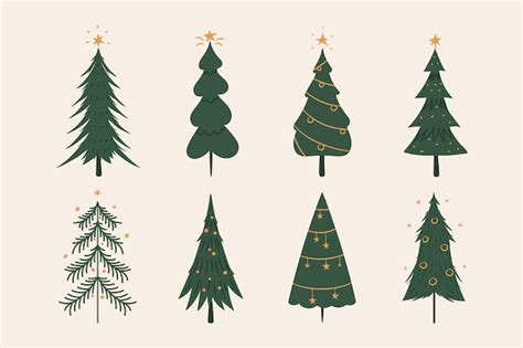 Christmas Tree Illustration Images - Free Download on Freepik