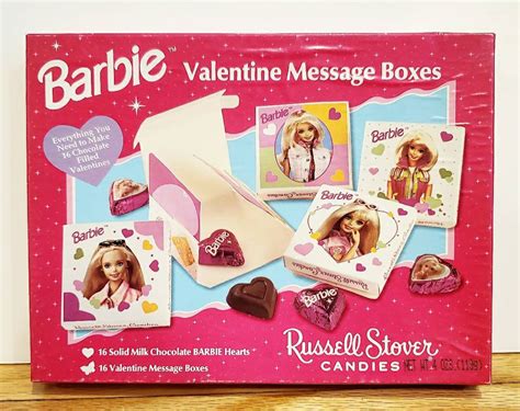 Barbie Valentine Message Boxes Vintage Barbie Valentines | Etsy