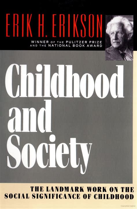 Childhood and Society - Erik H. Erikson - Google Books | Psychology books, Society, Books