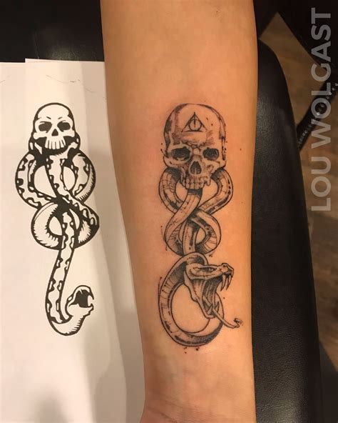 2019 Mutterschaft Tattoos, Harry Tattoos, 16 Tattoo, Tatoo You, Harry Potter Tattoos, Badass ...