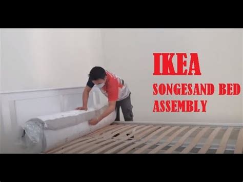 IKEA Songesand Bed Frame Assembly - YouTube