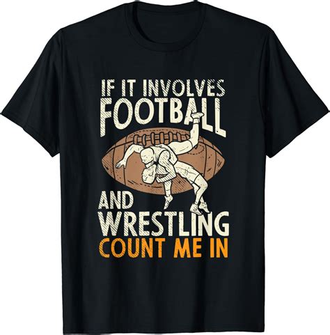 Mens Funny Wrestling Shirts, Wrestler T Shirts T-Shirt : Amazon.co.uk: Fashion