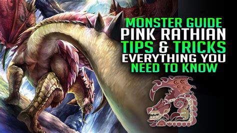 ️ MHW Pink Rathian Guide - EVERYTHING YOU NEED TO KNOW! Monster Hunter ...