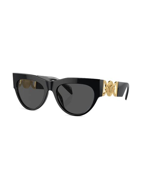 Versace Eyewear oversize-frame Sunglasses - Farfetch