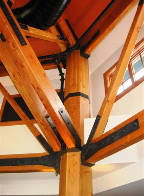 Steel Connections for Timber Framing | Timber framing, Timber architecture, Timber frame homes