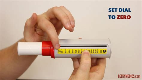 Peak expiratory flow rate (PEFR) measurement | Geeky Medics