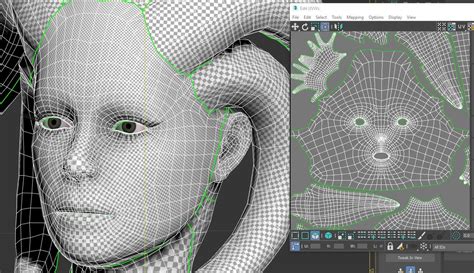 Head unwrapping - methods — polycount