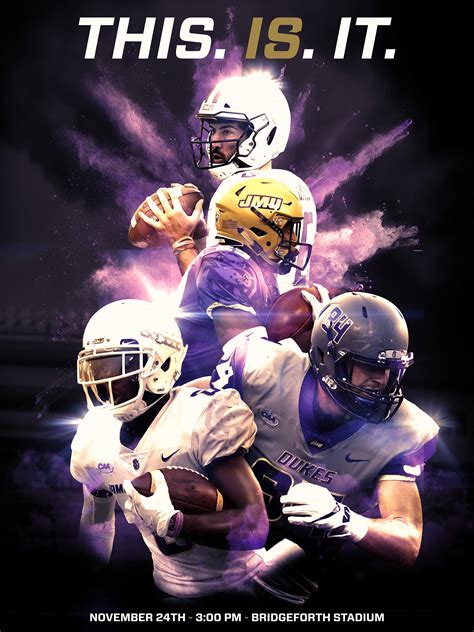 JMU Football 2018 on Behance