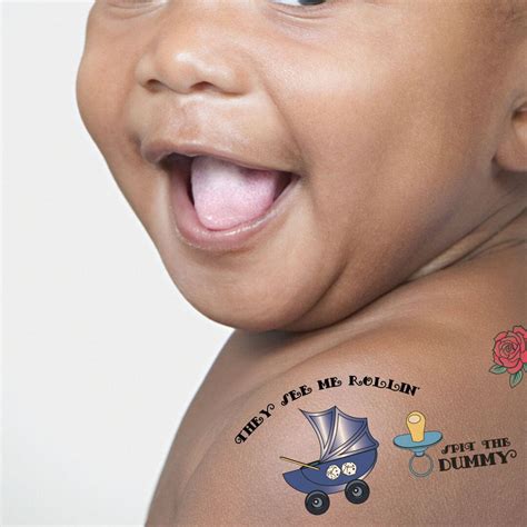 FUNNY BABY Tattoos/stickers Digital Download - Etsy Australia