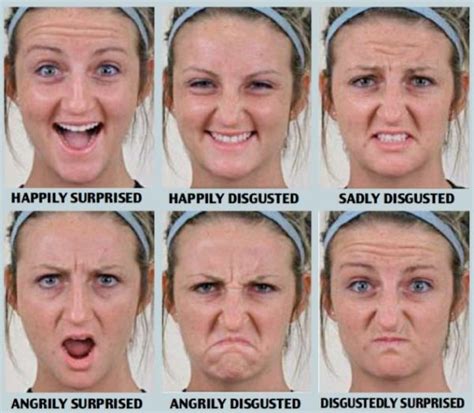 21 Different Facial Expressions?