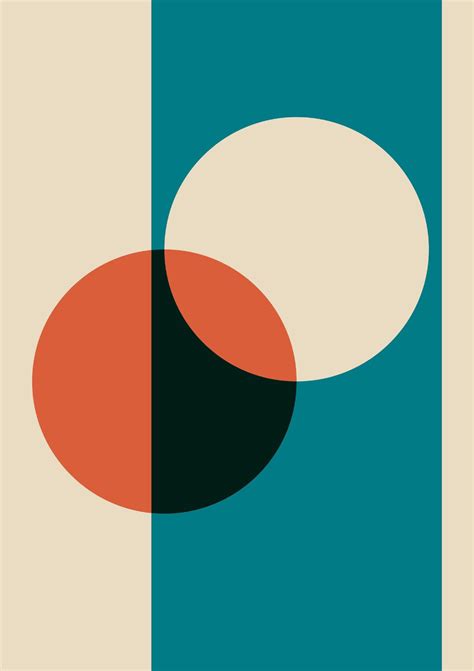 Bauhaus Poster With Circles - Etsy | Bauhaus art, Geometric art prints ...