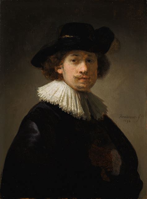 REMBRANDT HARMENSZ. VAN RIJN | SELF-PORTRAIT OF THE ARTIST, HALF-LENGTH ...