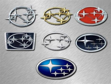 Six stars that have always graced the Subaru logos represent Pleiades, a cluster of stars in the ...