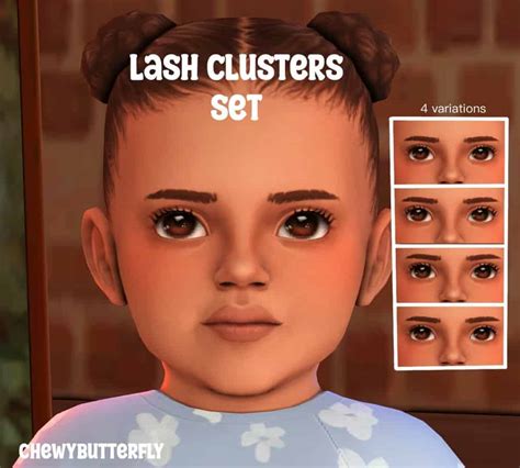 The Most Adorable Sims 4 Infant Eyelashes (The Ultimate List)