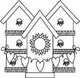 59 Best Birdhouse Coloring Pages For Kids  Updated 2018 sketch template