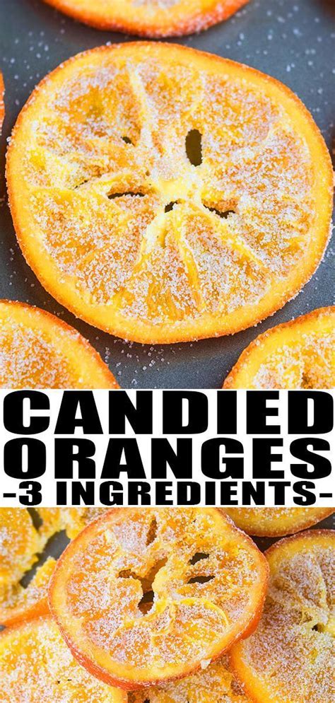 CANDIED ORANGE PEEL/ SLICES/ZEST RECIPE- Homemade, easy, made with 3 simple ingredients: Sugar ...