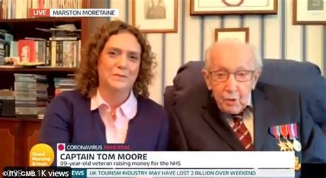 Piers Morgan donates £10,000 live on air to 99-year-old Captain Tom ...