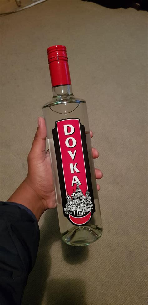 Got this dodgy bottle of vodka for really cheap. Should I drink it ...