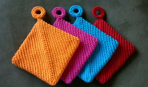 Folded Potholder Free Crochet Pattern - Your Crochet