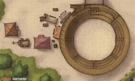 Arena battlemap [35x21] : r/battlemaps