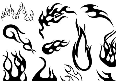 Flames Shapes - Free Downloads and Add-ons for Photoshop
