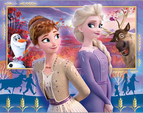 Jigsaw puzzle Frozen 2 - Characters | Tips for original gifts | UKposters