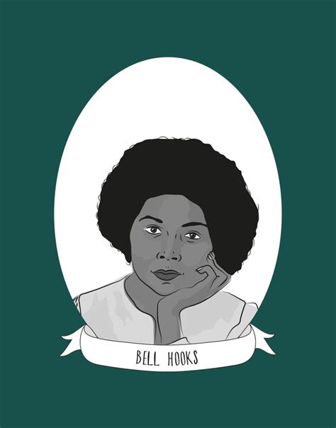 bell hooks Illustrated Portrait Art Print by Illustrated Women in ...