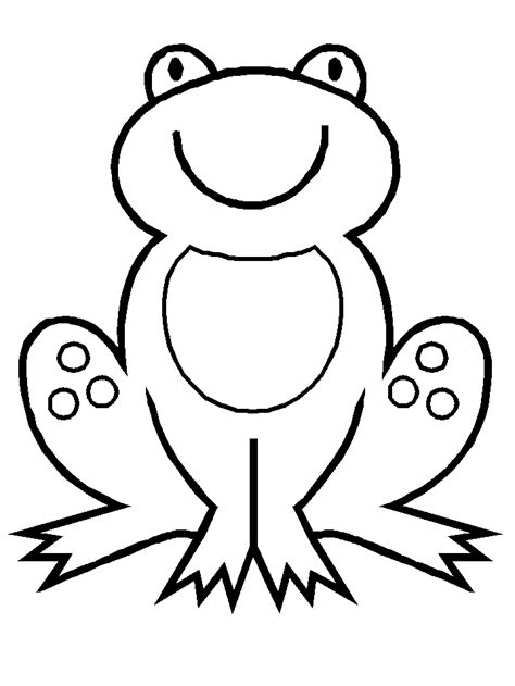 Cartoon Frog Coloring Pages - Cartoon Coloring Pages