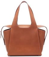 The Row TR1 Large leather tote - ShopStyle