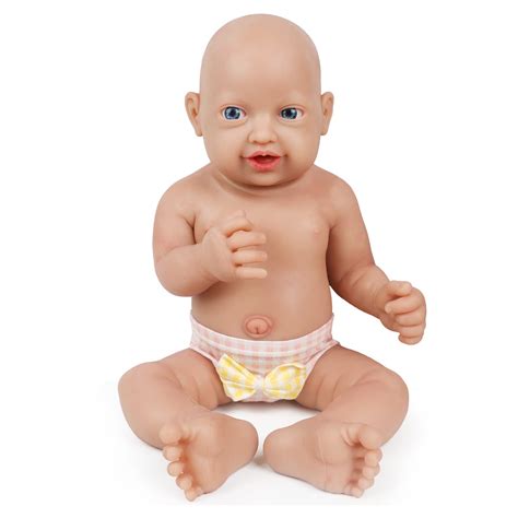 Buy Vollence 23 inch Full Body Silicone Baby Dolls That Look Real,Not Vinyl Dolls,Real Platinum ...