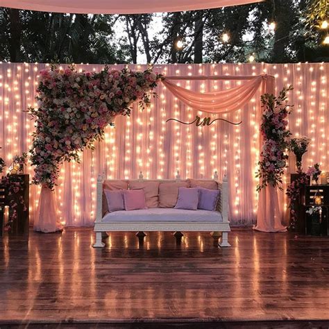 10 Things To Make Your Sangeet Ceremony Function Fun And Exciting | Wedding stage decor, Wedding ...