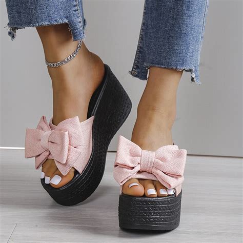 Wedges-Slippers-for-Women-2023-Summer-Plus-Size-35-43-Chunky-Platform ...