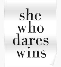 Who Dares Wins: Posters | Redbubble