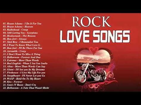 Best Rock Love Songs of All Time - Rock Love Songs 80's Playlist | Love ...