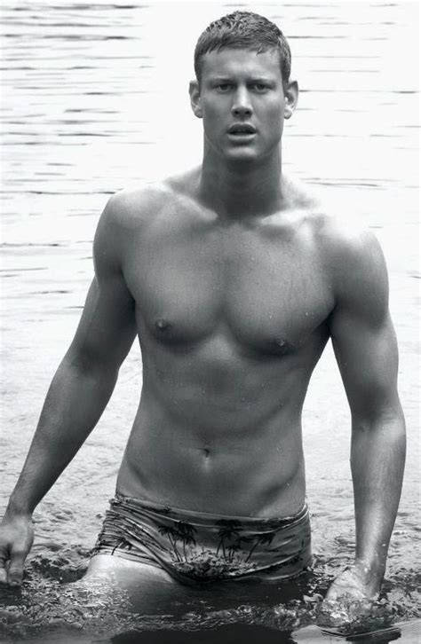 Tom Hopper emerging from the water (hot!)