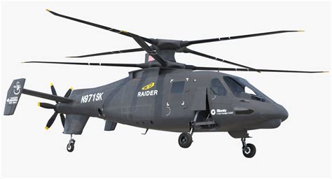 Sikorsky s97 raider 3D model - TurboSquid 1407066 | 3d model, Sikorsky ...