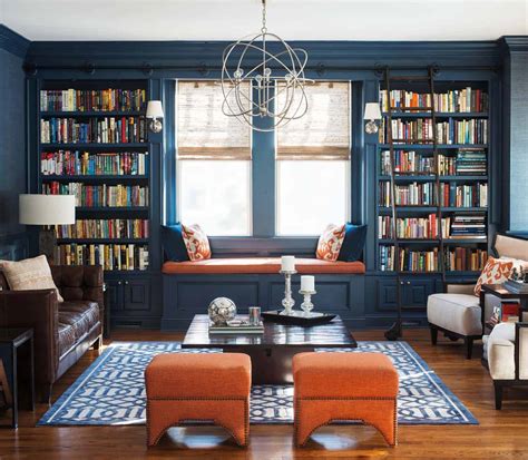 36 Fabulous home libraries showcasing window seats